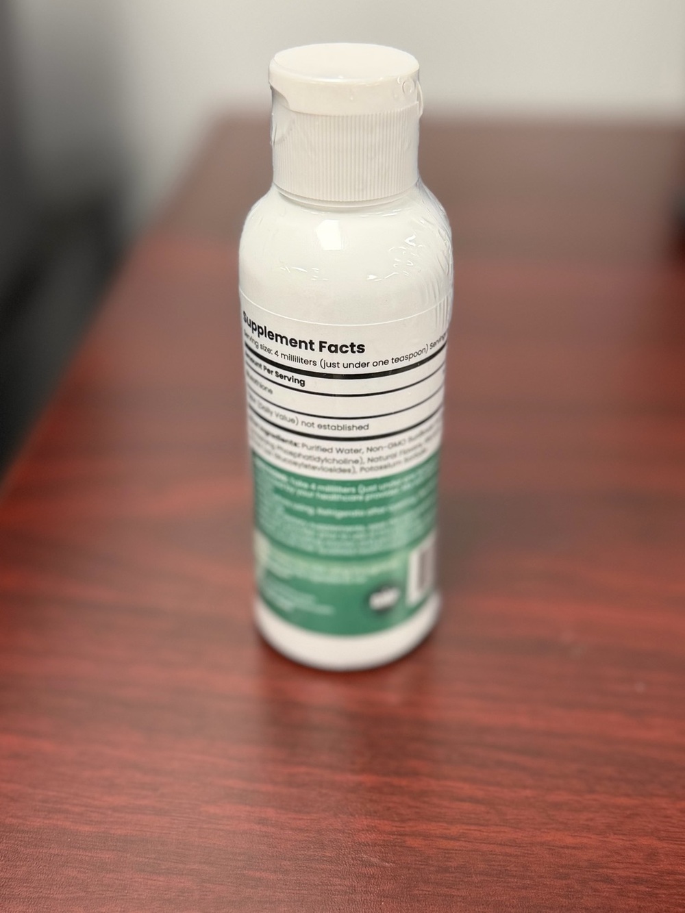 Rho Nutrition Liposomal Glutathione - 4oz. Exp: 8/26 - Picture 2 of 3
